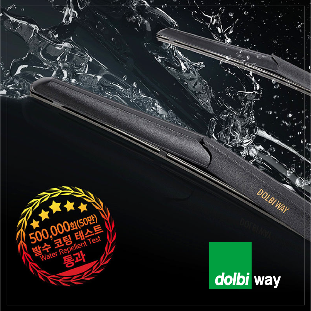 Dolbi Way 三節式矽膠雨刷 台灣製造 三節式 日系車用 歐系車用 矽膠雨刷-細節圖2