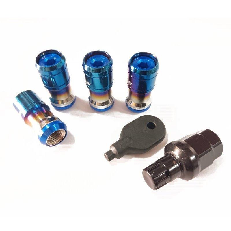 [台灣現貨] 鋁圈螺帽 M12*1.5 防盜螺帽 輪框螺母 螺母 防盜螺絲 鋁圈螺帽 輪圈螺絲 彩色螺母 彩鈦 螺帽-細節圖3