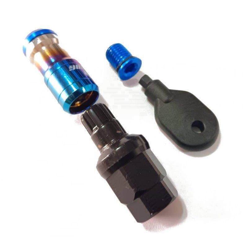 [台灣現貨] 鋁圈螺帽 M12*1.5 防盜螺帽 輪框螺母 螺母 防盜螺絲 鋁圈螺帽 輪圈螺絲 彩色螺母 彩鈦 螺帽-細節圖5