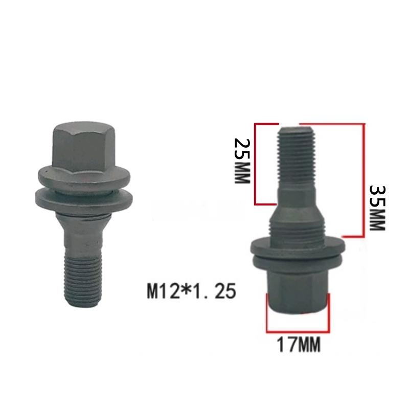 [台灣現貨] PEUGEOT 標緻 M12*1.25 原廠型鋁圈螺絲 法系車 輪框螺絲 鋁圈螺絲 鋁圈螺栓 螺絲-細節圖6