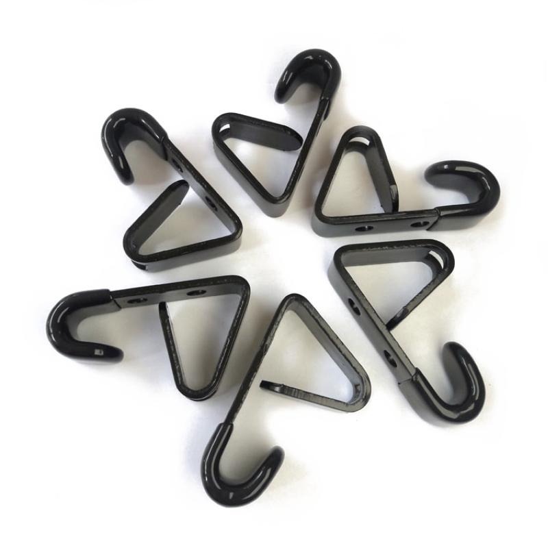 [台灣現貨] 黑色 鋁圈展示掛勾 鋁圈掛鉤 掛牆 掛鉤 收納 DIY 輪框掛鉤 鋁圈固定勾-細節圖4