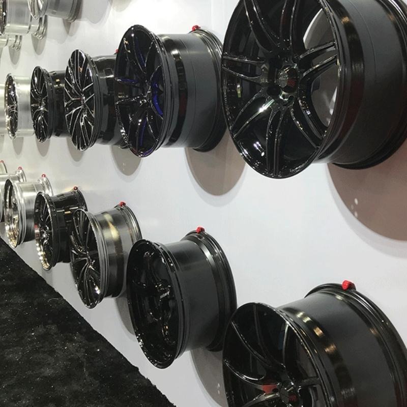 [台灣現貨] 黑色 鋁圈展示掛勾 鋁圈掛鉤 掛牆 掛鉤 收納 DIY 輪框掛鉤 鋁圈固定勾-細節圖9