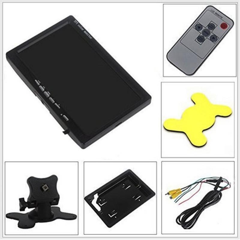 7吋 支架 / 頭枕 兩用螢幕 大巴車大貨方向燈螢幕 LCD 固定式 頭枕螢幕 倒車顯示螢幕 顯示器 監視螢幕-細節圖8