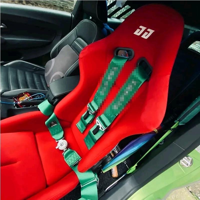 [台灣現貨] 賽車椅 改裝 4點式安全帶 四點式 快拆 安全帶 汽車安全帶 賽車安全帶 改裝安全帶 快拆安全帶-細節圖2
