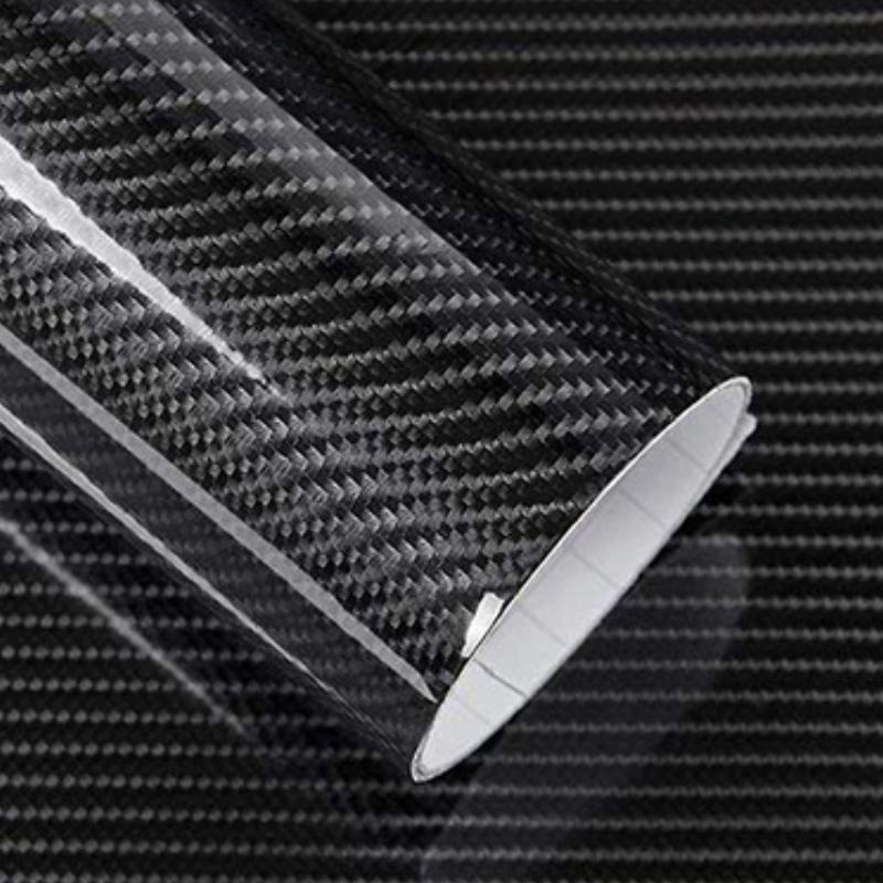 (台灣現貨) 高光亮面 6D 卡夢碳纖維貼紙 卡夢 CARBON 透氣貼紙 另有3D 4D 5D 髮絲膜-細節圖3