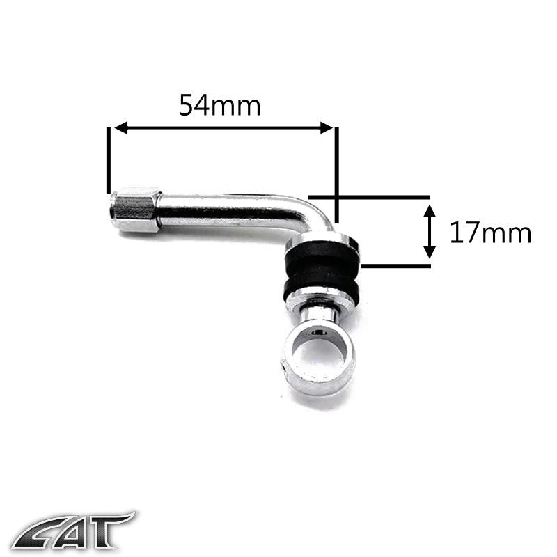 [台灣現貨] 鋁圈 氣嘴 L型 彎頭 彎管 90度彎角 可內置胎壓監測器 輪框氣嘴 輪圈氣嘴 金屬氣嘴 氣嘴頭 氣門嘴-細節圖5