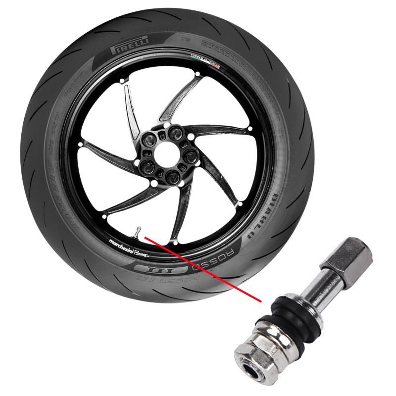 [台灣現貨] 進口鋁圈 孔徑6mm 小孔氣嘴 輪框氣嘴 輪圈氣嘴 汽機車氣嘴 金屬氣嘴 輪胎充氣嘴 鋁圈氣嘴 氣門嘴-細節圖5