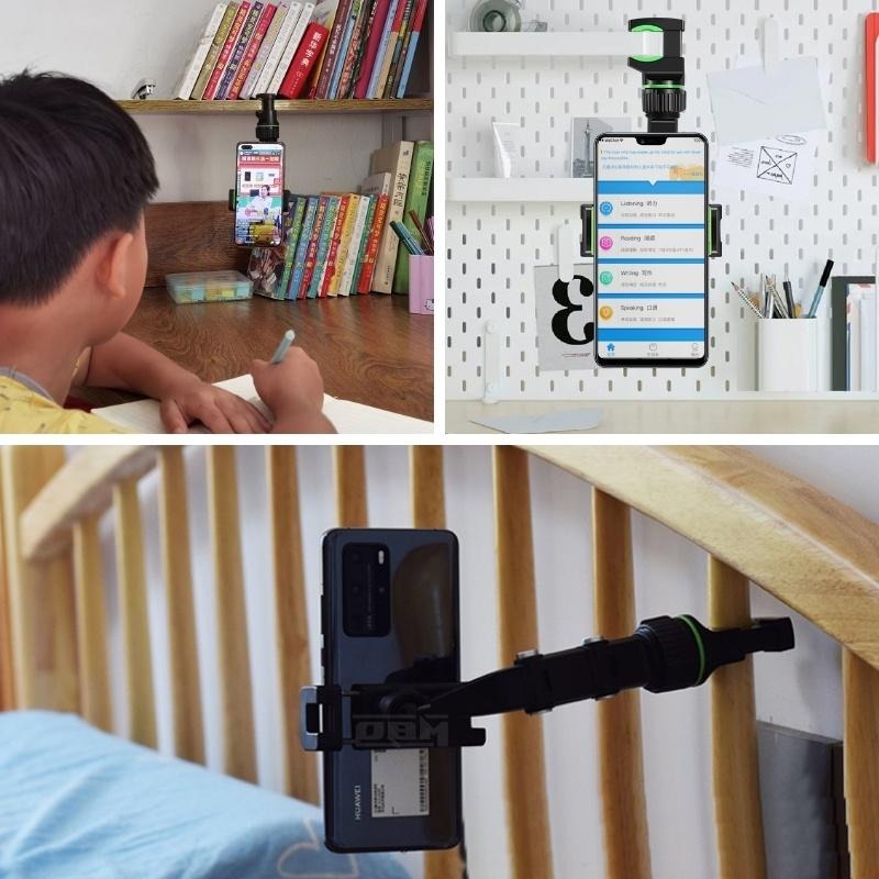 [台灣現貨] 萬用夾手機支架 手機架 手機支架 後視鏡手機架 導航支架 後照鏡手機支架 汽車手機架 後視鏡手機支架-細節圖7