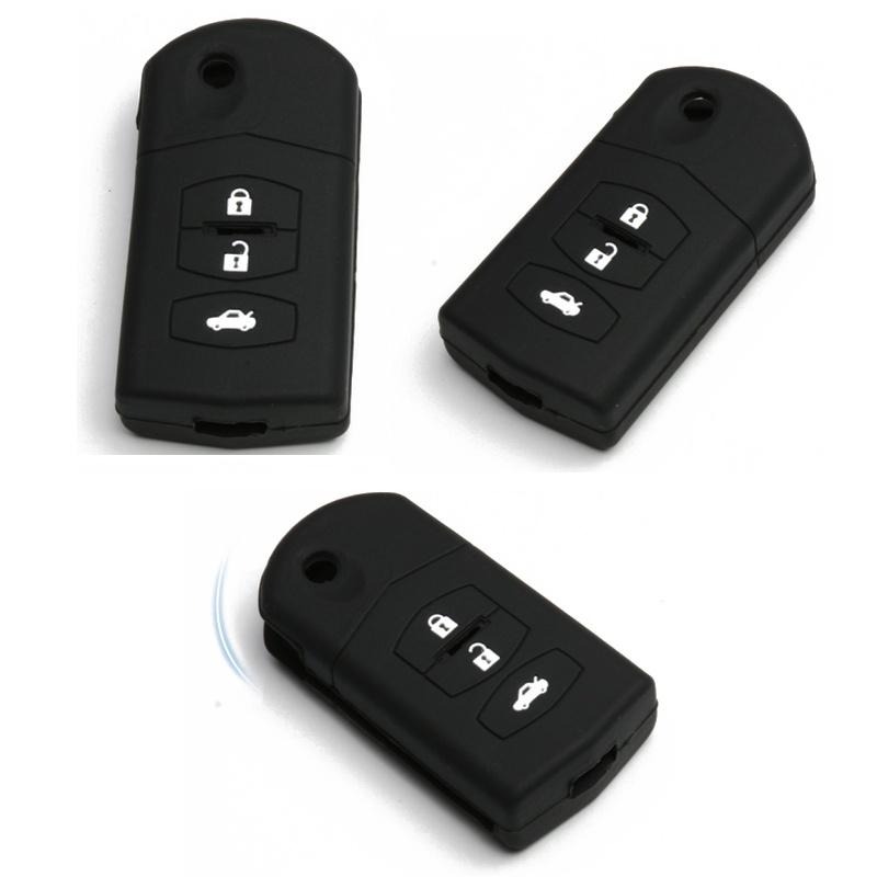 [台灣現貨] 馬自達 矽膠套 鑰匙套 感應鑰匙套 晶片鑰匙套 鑰匙包 果凍套 MAZDA MPV M3 M6 MVP-細節圖3