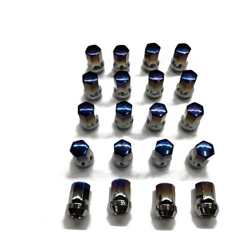 [台灣現貨] 鋁圈螺帽 M12*1.5 輪框螺母 彩鈦色 螺母 螺絲 鋁圈螺帽 輪圈螺絲 彩色螺母 螺帽-細節圖4