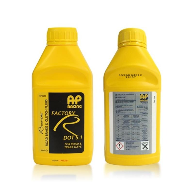 [台灣現貨] AP Racing Factory Rn DOT5.1 煞車油 碟煞油 DOT 5.1 剎車油 500ML-細節圖5