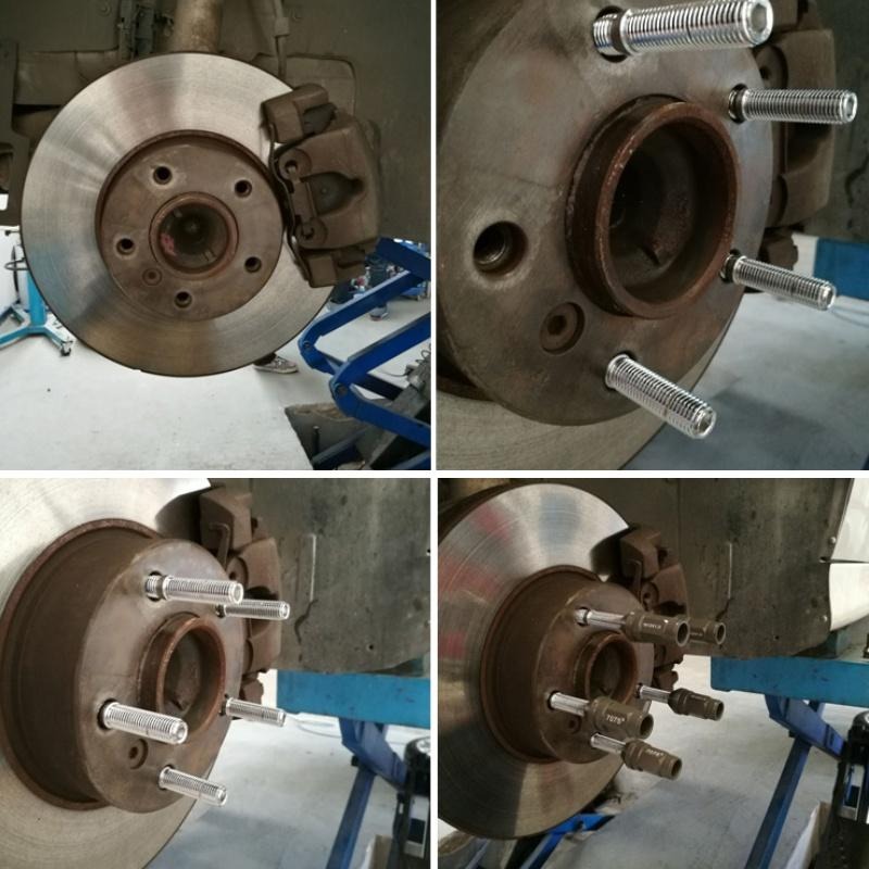 [台灣現貨] 鋁圈螺絲 反串螺絲 M14轉M12 轉換螺絲 螺桿 螺栓 輪框螺絲 輪圈螺絲 螺絲 一組20支-細節圖9