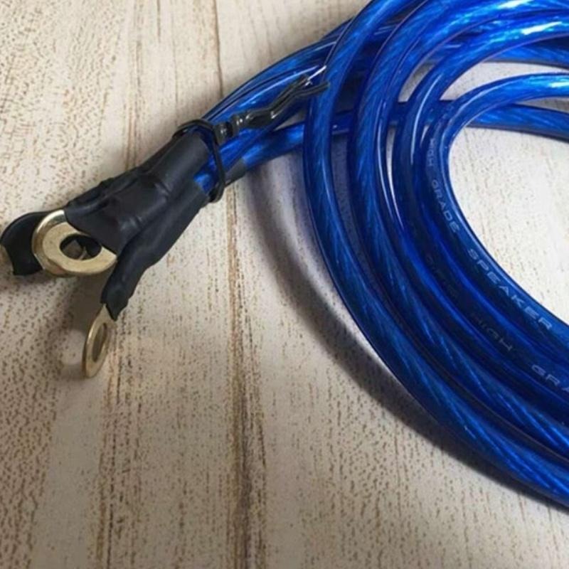 [台灣現貨] 車身強化接地線 地線 搭鐵線 電瓶負極線 5條裝 負極接地線 矽導線 負極線-細節圖3