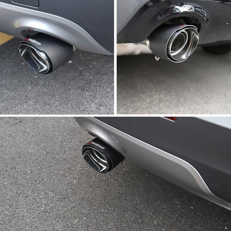 [台灣現貨] 汽車排氣管尾飾管 51mm / 61mm / 63mm 消光卡夢尾飾管 碳纖維尾飾管 尾管 尾喉-細節圖6