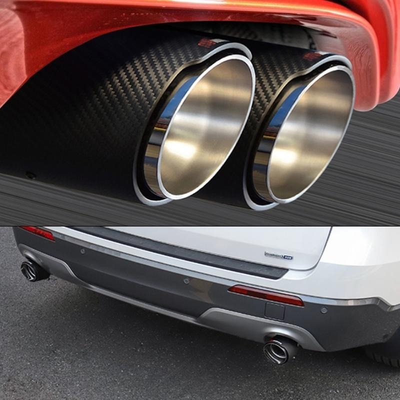 [台灣現貨] 汽車排氣管尾飾管 51mm / 61mm / 63mm 消光卡夢尾飾管 碳纖維尾飾管 尾管 尾喉-細節圖8