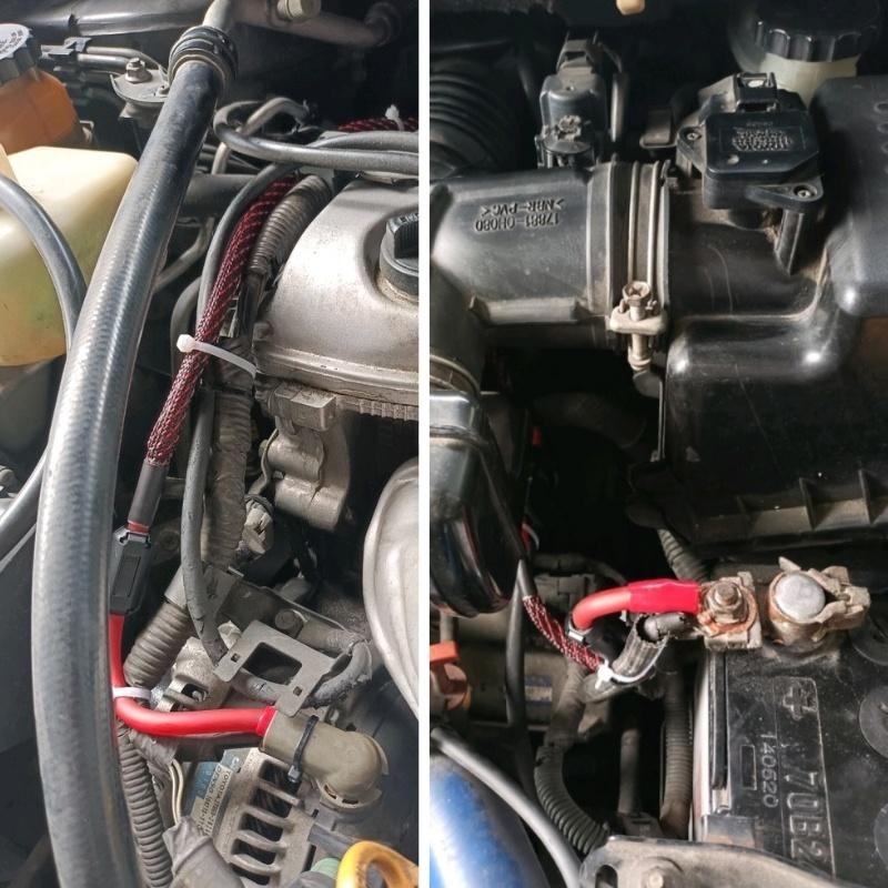 [台灣現貨] 汽車發電機電瓶的救星 電壓提升 正極線 火龍線-細節圖8