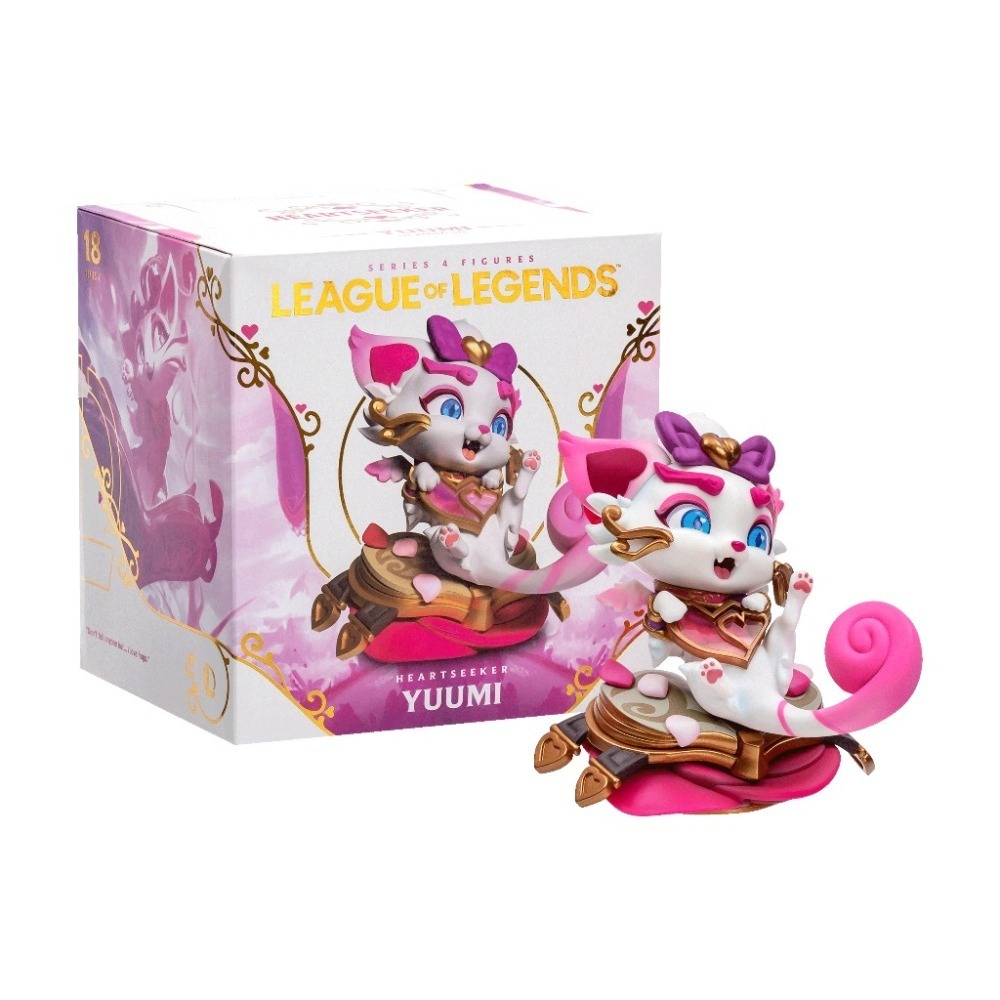 RIOT 英雄聯盟 炫彩（附頭像可先領取）尋愛萌喵 悠咪 公仔 官方周邊 週邊-細節圖2