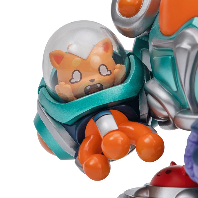 RIOT 英雄聯盟（附頭像可先領取）太空律動 布里喵與阿茨貓 布里茨 公仔 官方周邊 週邊-細節圖5