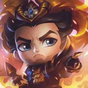 RIOT 英雄聯盟（附頭像可先領取）戰神呂布 嘉文四世 公仔 官方周邊 週邊-細節圖2