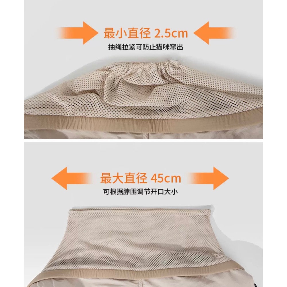 外出斜背可調長度寵物包-細節圖6