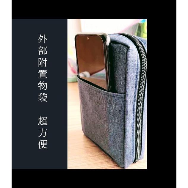 Bible聖經書套/尺寸64K 防水材質 / 外部附口袋 / 拉鍊式 / 側面附 ＂手提帶＂ 方便攜帶攜帶／基督教禮品-細節圖6