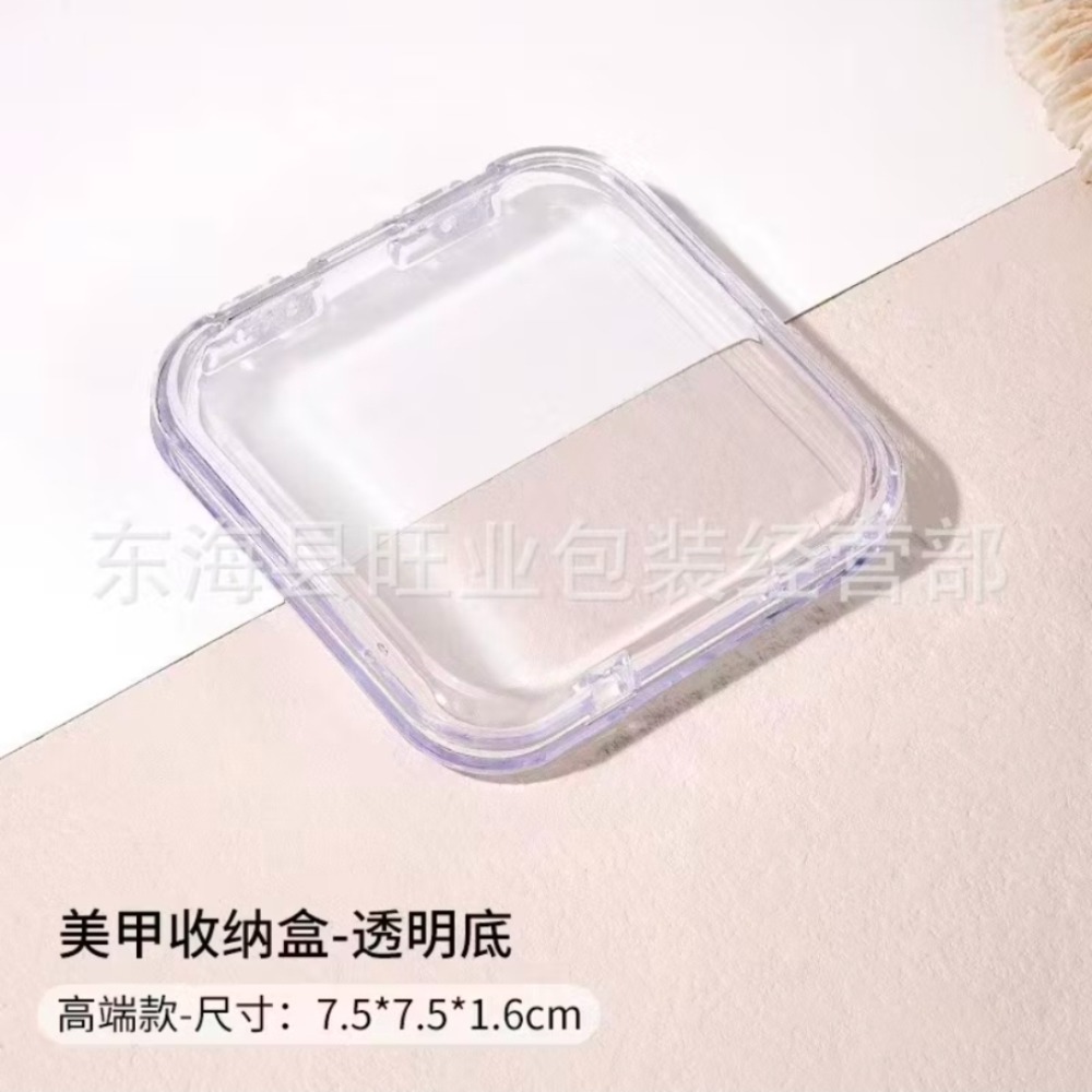 台灣現貨附收納盒可愛奶牛紋短款穿戴甲多色愛心混搭美甲片24片R626-細節圖5