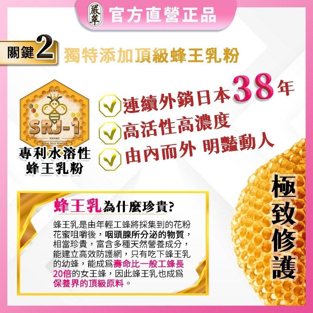 【嚴萃】日本Nippi專利膠原蛋白x蜂王乳-細節圖6
