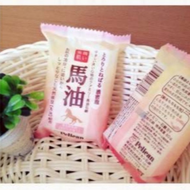 日本ペリカン石鹸 馬油皂2枚入(兩包一組)-細節圖2
