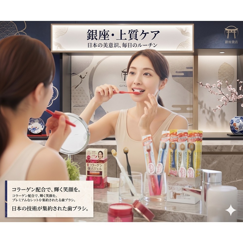 日本EBiSU 65穴 優質倍護 軟性牙刷 (一盒12支)特價-細節圖3