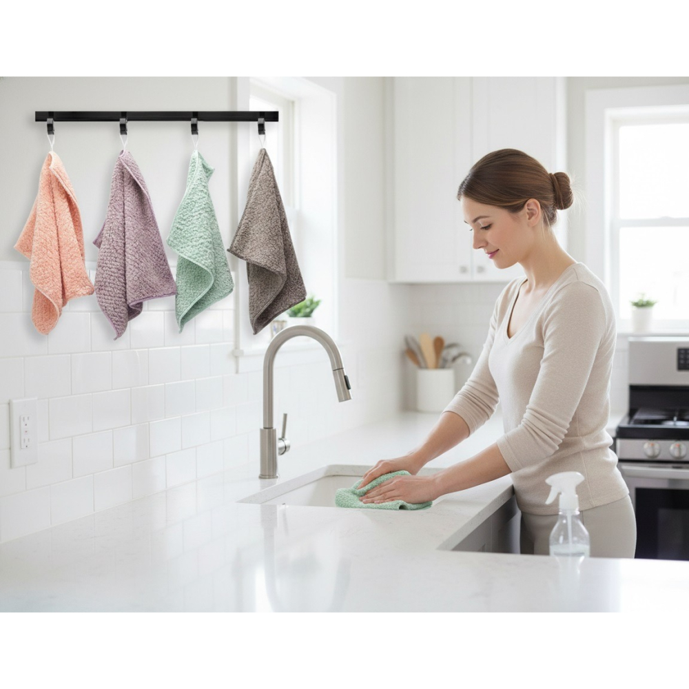 日本3D立體 吸水 抹布 5入組(兩包1組)特價-細節圖2