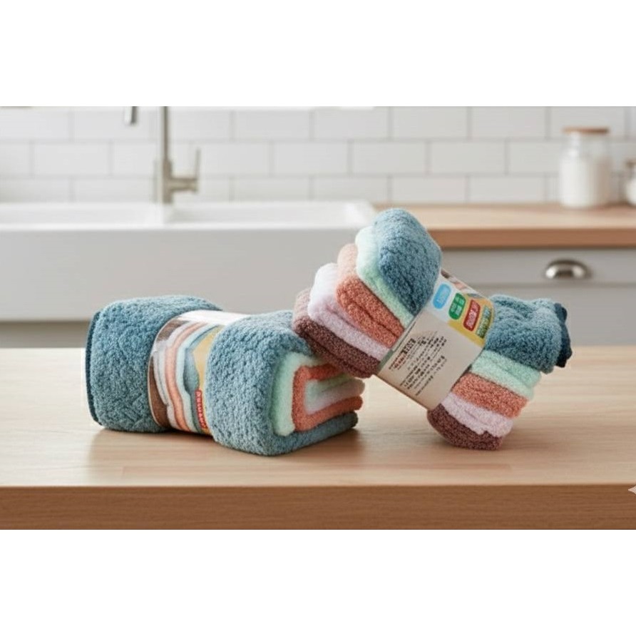 日本3D立體 吸水 抹布 5入組(兩包1組)特價-細節圖7