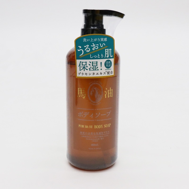 日本プラセンタエキス馬油 高保濕 沐浴乳-細節圖3