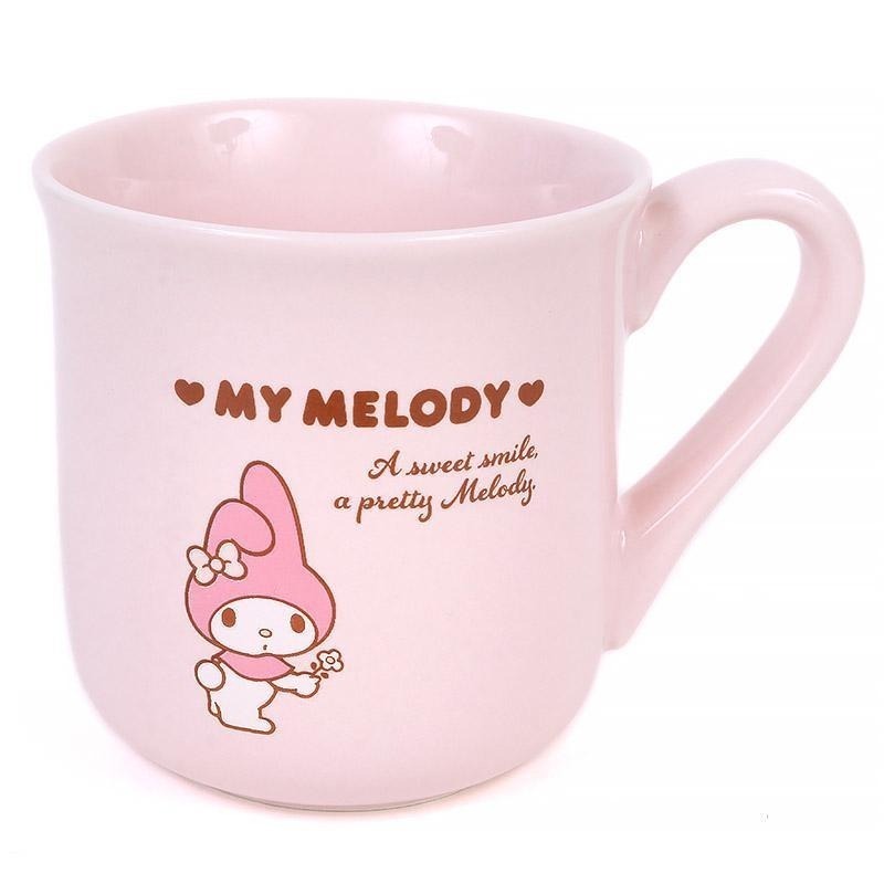 日本 sanrio 卡通 陶瓷 馬克杯(凱蒂.美樂地.大耳狗.庫洛米)4種-細節圖3