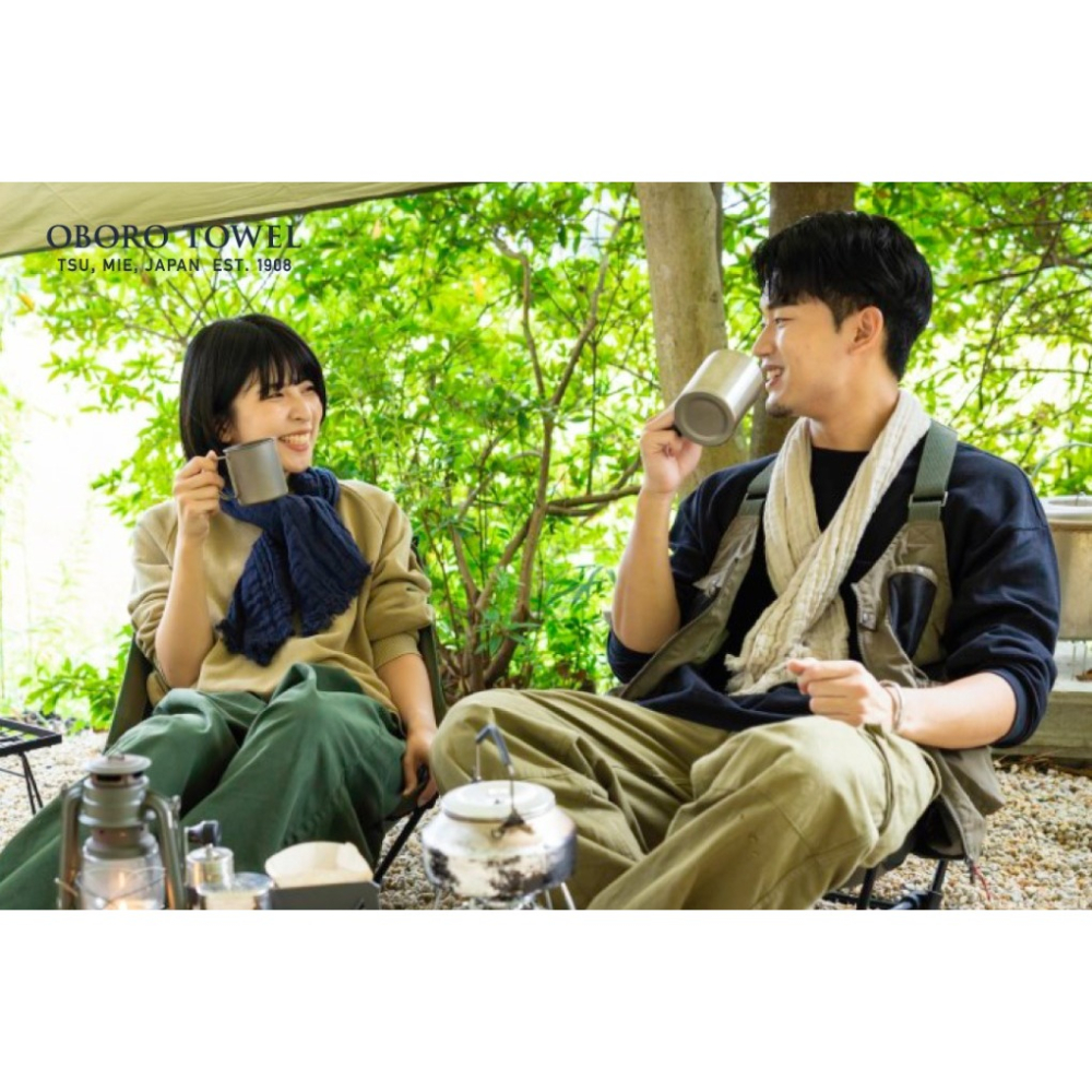 日本Oboro Towel 戶外 多功能時尚 智能 頸巾 圍巾(A.C.D.E.F.G)6色-細節圖8