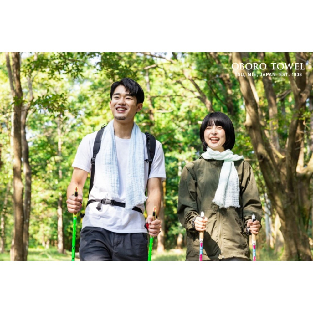日本Oboro Towel 戶外 多功能時尚 智能 頸巾 圍巾(A.C.D.E.F.G)6色-細節圖9