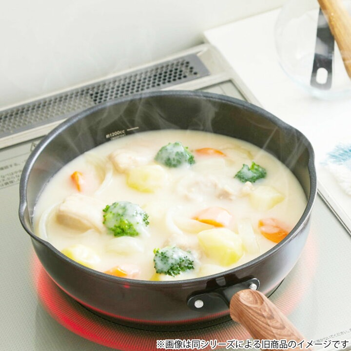 日本竹原IH電磁爐 不挑爐具 不沾深型炒菜鍋 不沾鍋(26CM)-細節圖5