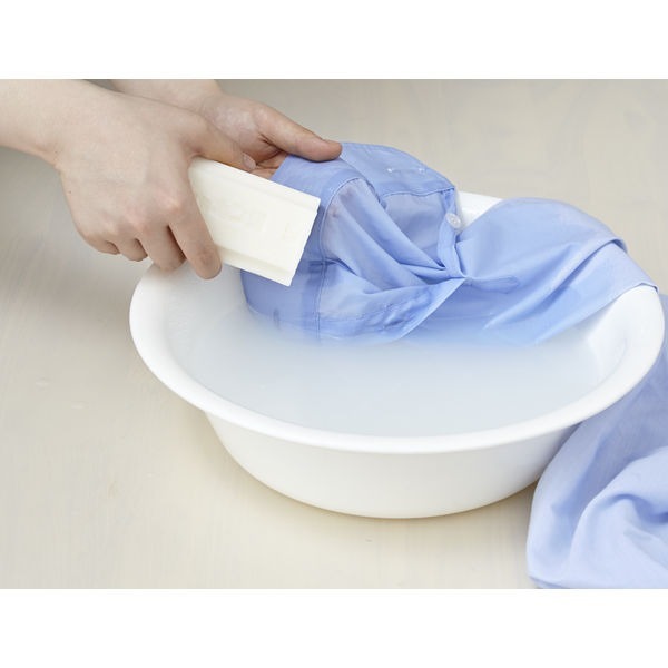 日本MiYOSHi 天然石鹼 無添加 強力去漬洗衣皂(兩個1組)特價-細節圖2