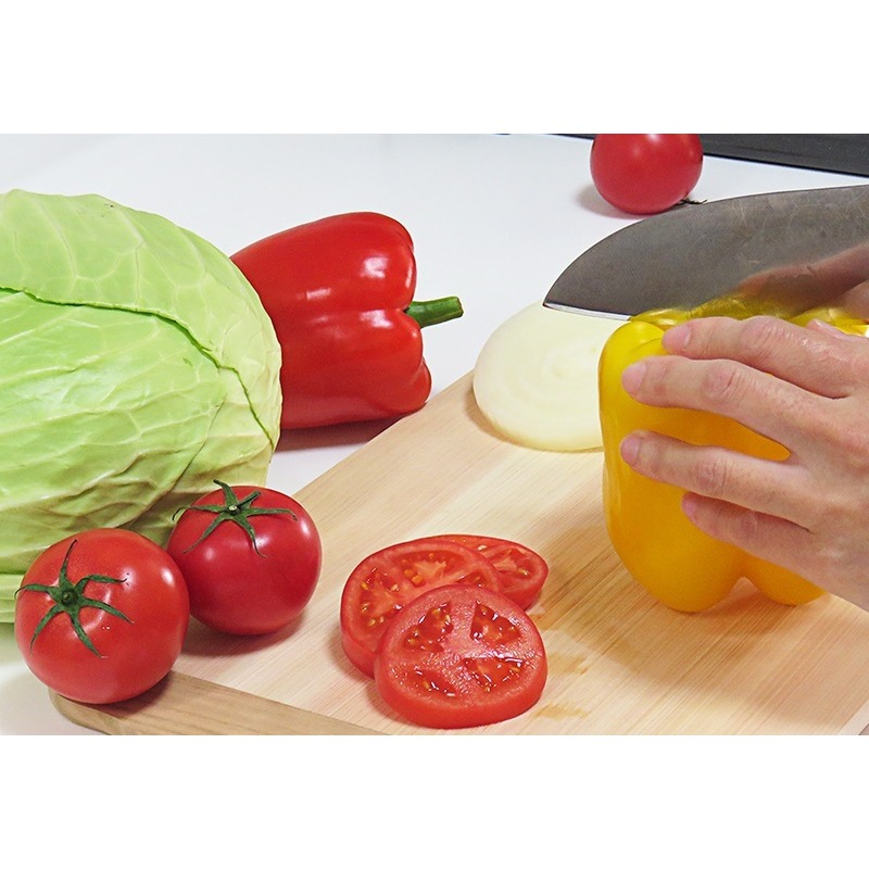 日本 市原木工所 寬型 天然檜木 砧板42cm-細節圖6