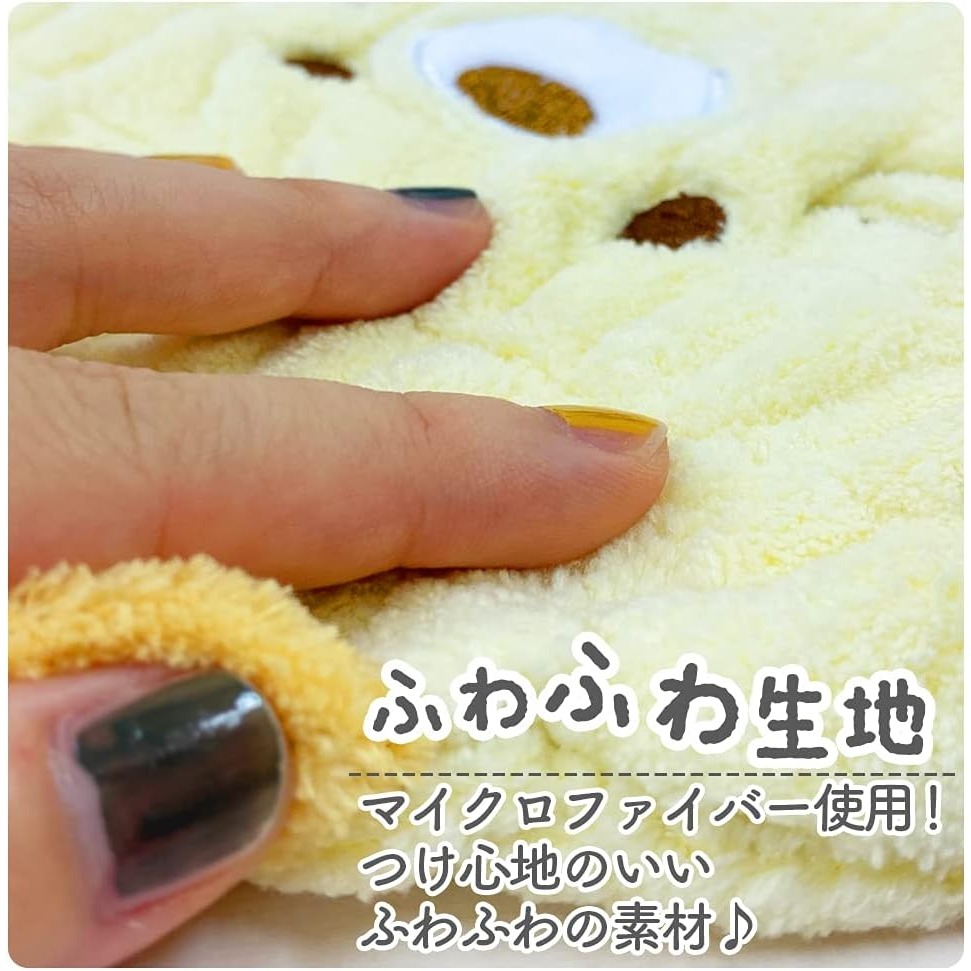 日本sario極細纖維 造型 速乾吸水 毛巾帽(庫洛米.大耳狗)兩種-細節圖8