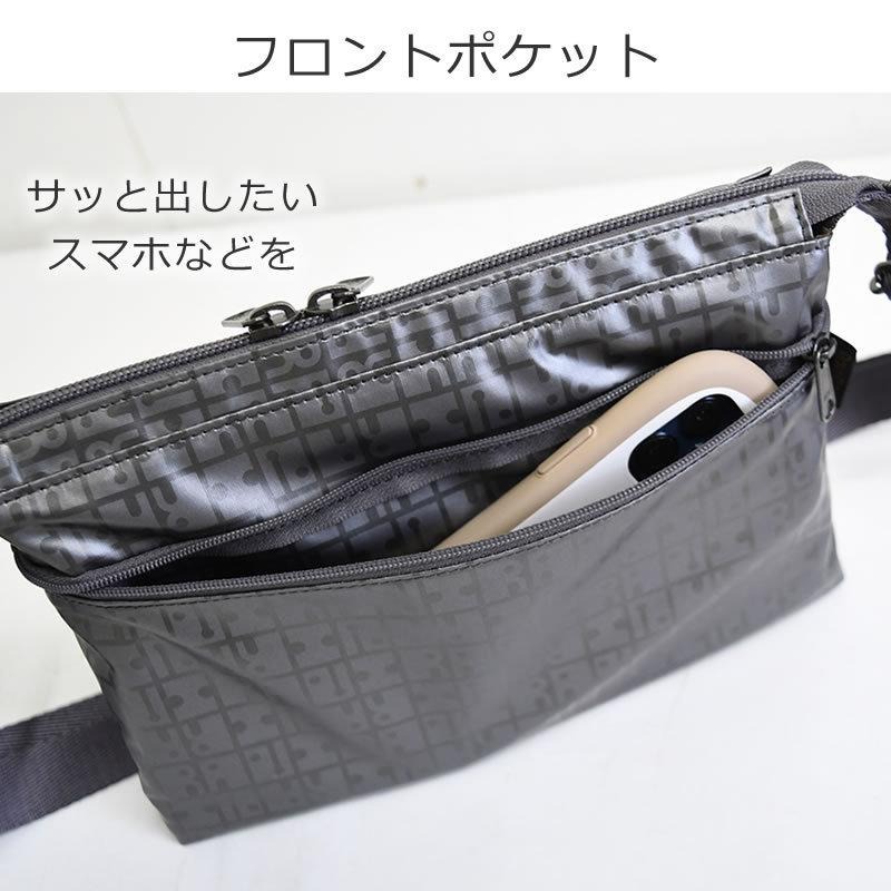 日本ヤマト屋多功能 防潑水 輕量 橫長 側背包(黑.紅.銀)三色-細節圖5