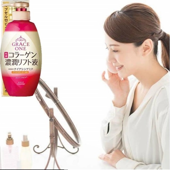 日本KOSE 六合一 濃潤 抗皺 緊緻 精華液-細節圖5