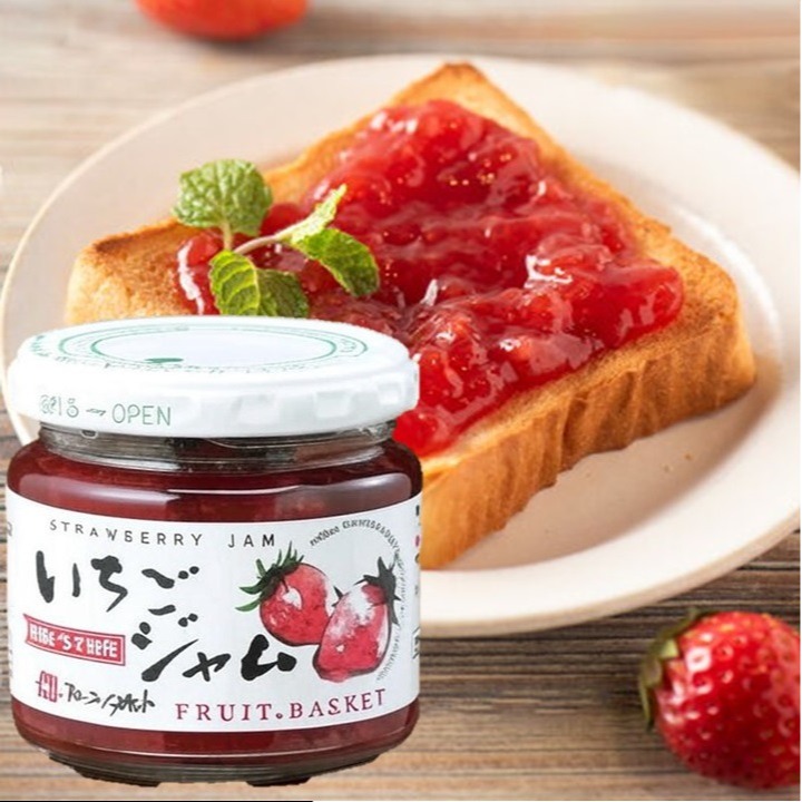 日本 靜岡無添加 果粒 草莓果醬-細節圖5