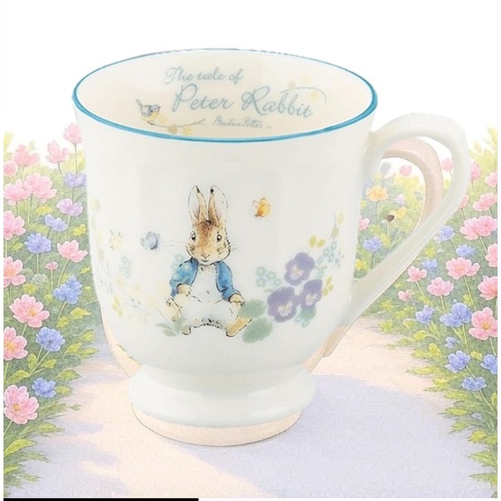 日本山加 彼得兔經典 馬克杯 (藍橘)兩色限量上市-細節圖4
