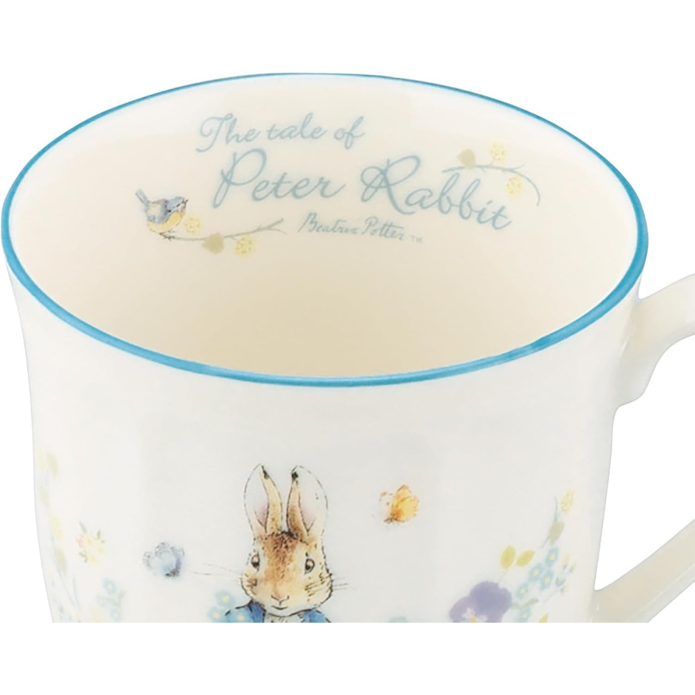 日本山加 彼得兔經典 馬克杯 (藍橘)兩色限量上市-細節圖5