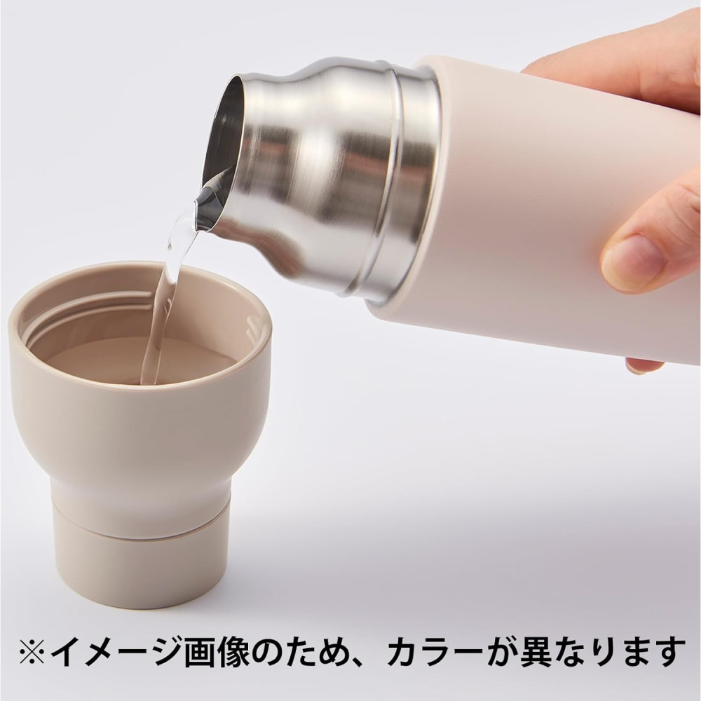 日本Reach Will 花瓶造型 輕量 魔法保溫瓶(米.粉.紫)三色-細節圖4