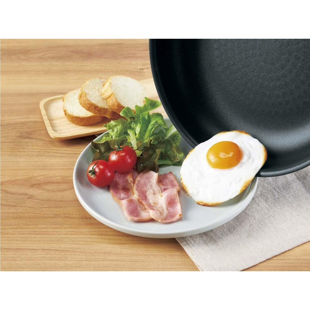🍳日本竹原IH瓦斯爐通用 少油料理神器 不沾平底鍋26CM 特價🔥-細節圖4