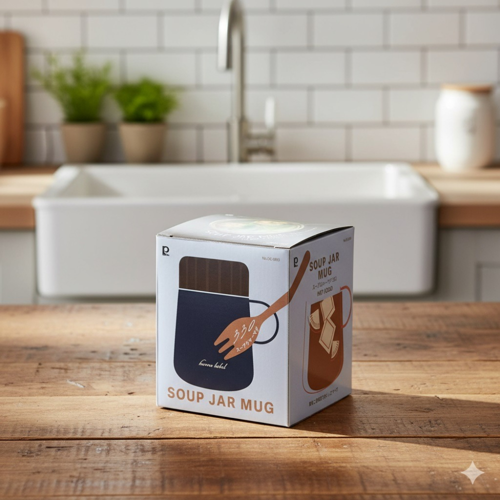 日本パール2way真空斷熱不鏽鋼保溫保冷持久 食物罐 保溫杯(白.咖.藍) 三色-細節圖3