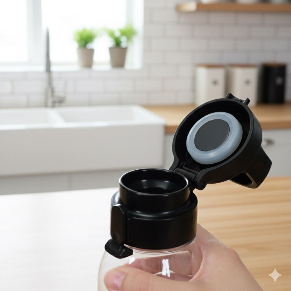 日本製パール 彈蓋式直飲 輕量便攜 水壺(白.黑)兩隻一組特價-細節圖6