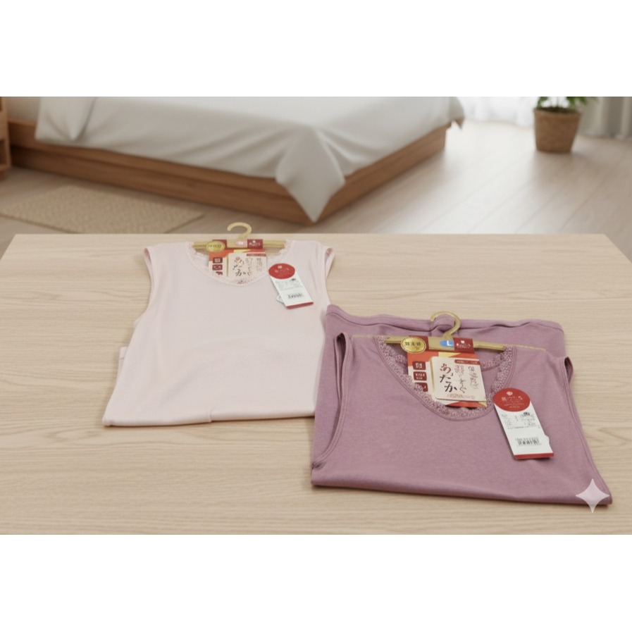 日本AS肌ごころ 吸濕發熱 內著發熱衣(粉膚)兩色-細節圖4