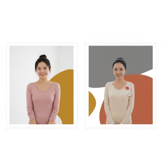 日本AS肌ごころ 吸濕發熱 內著發熱衣(粉膚)兩色-細節圖7